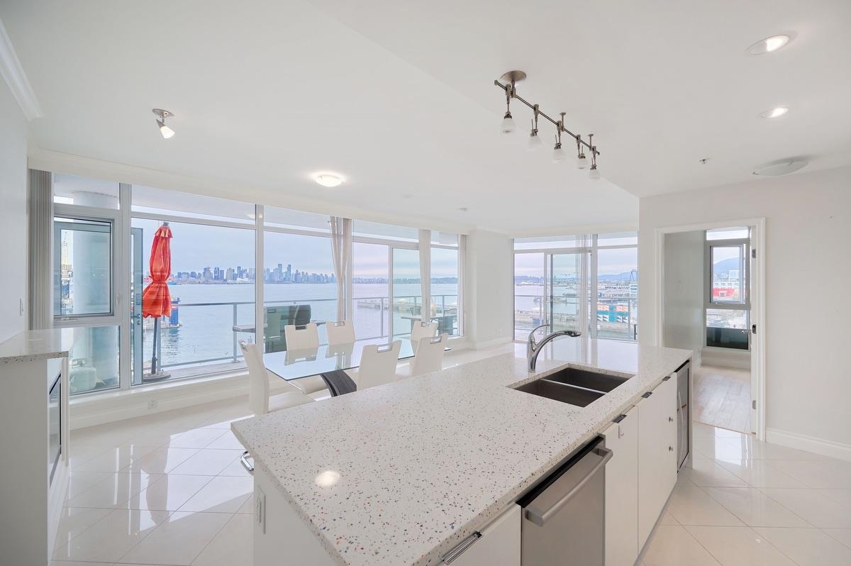 Exterior Rear Photo of 401 199 Victory Ship Way, North Vancouver, BC