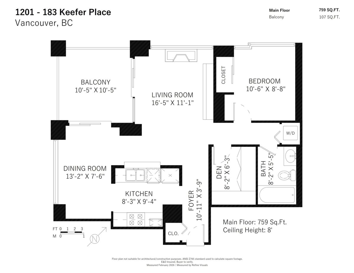 Garden / Landscaping Photo of 1201 183 Keefer Place, Vancouver, BC