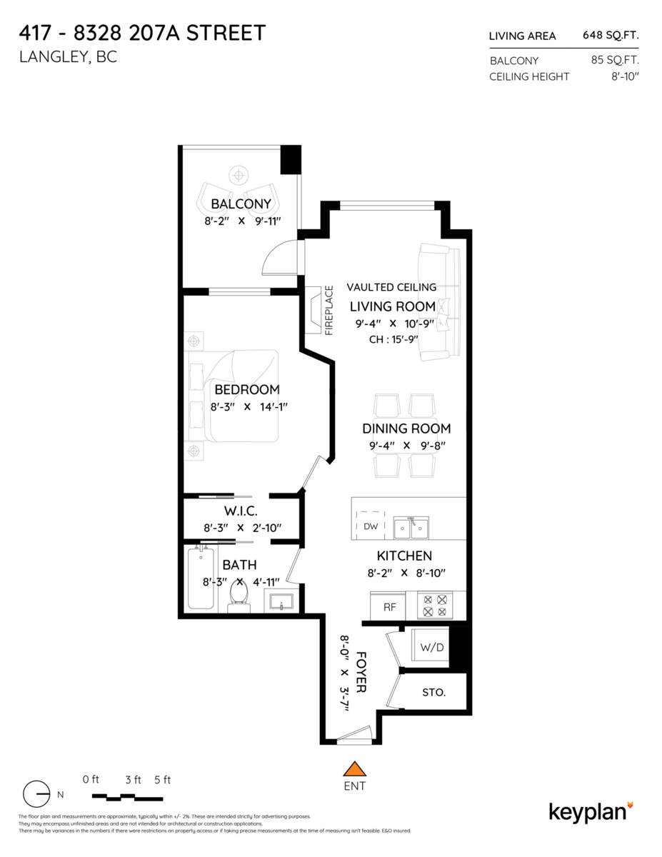 Family Room Photo of 417 8328 207a Street, Langley, BC