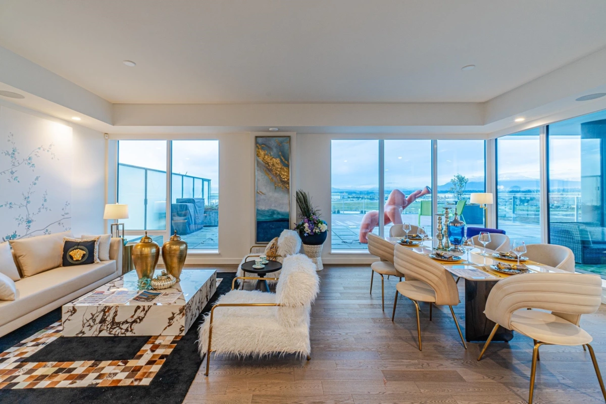 Family Room Photo of 1202 6811 Pearson Way, Richmond, BC