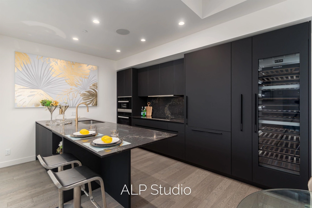 Kitchen Island Photo of 1202 6811 Pearson Way, Richmond, BC