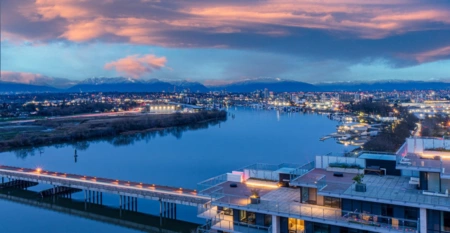 1202 6811 Pearson Way, Richmond, BC, Brighouse — 4 bed apartment/condo for sale