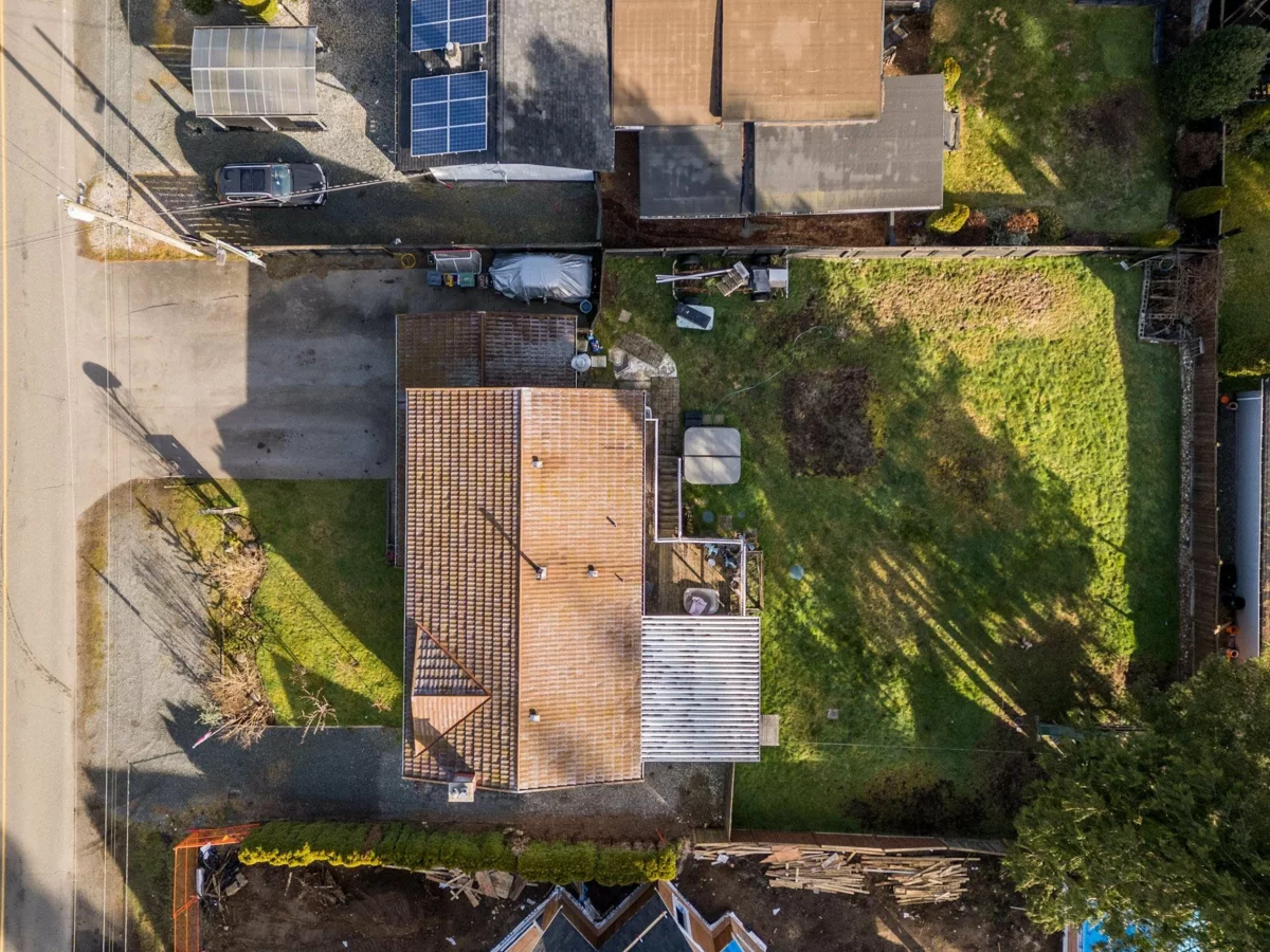 Aerial View of 3924 205b Street, Langley, BC