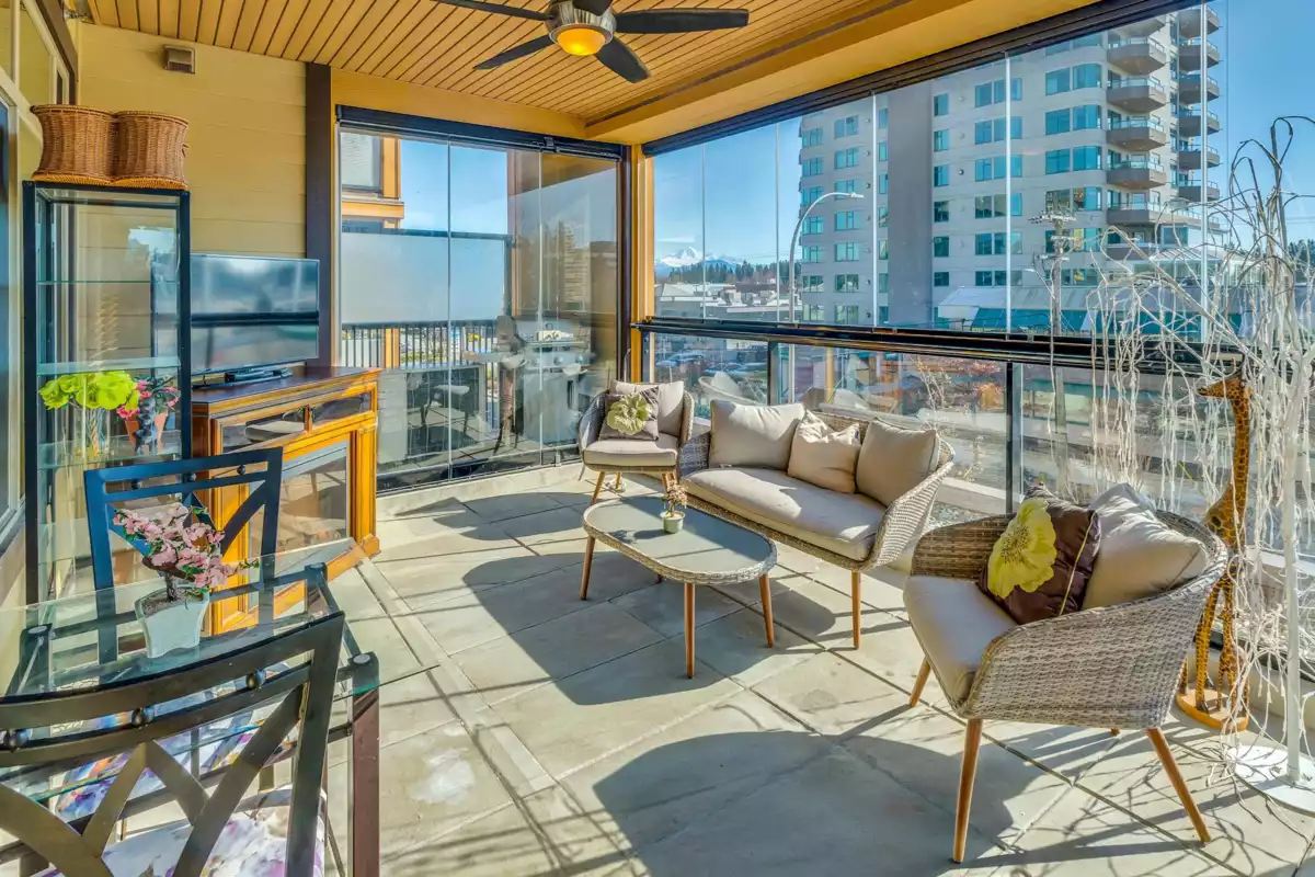 Backyard Photo of 326 2860 Trethewey Street, Abbotsford, BC