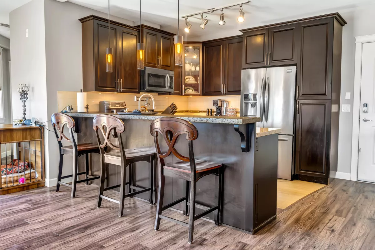 Kitchen Island Photo of 326 2860 Trethewey Street, Abbotsford, BC