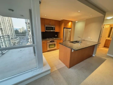 Kitchen Island Photo of 1803 2978 Glen Drive, Coquitlam, BC
