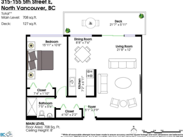 Laundry Room Photo of 315 155 E 5th Street, North Vancouver, BC