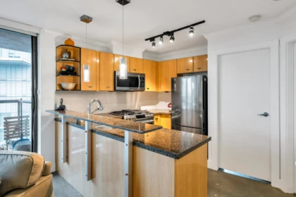 Kitchen Island Photo of 1007 501 Pacific Street, Vancouver, BC
