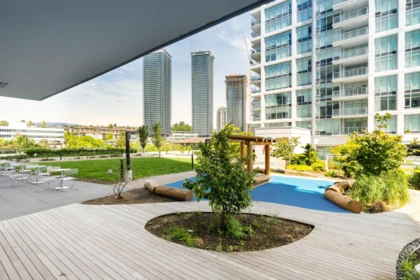 Outdoor Patio Photo of 1301 2311 Beta Avenue, Burnaby, BC
