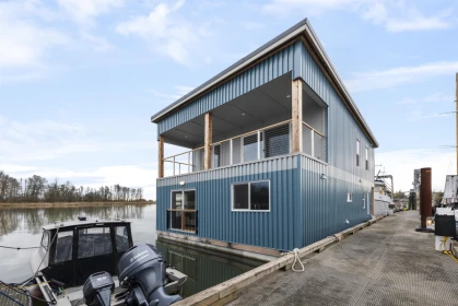 Aerial View of 6911 Graybar Road, Richmond, BC