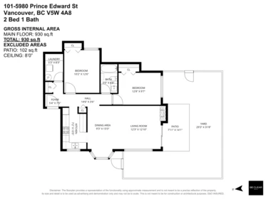 101 5980 Prince Edward Street, Vancouver, BC, Vancouver — Apartment/Condo for sale