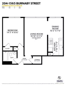 Garden / Landscaping Photo of 204 1565 Burnaby Street, Vancouver, BC
