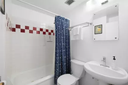 Guest Bathroom Photo of 204 1565 Burnaby Street, Vancouver, BC