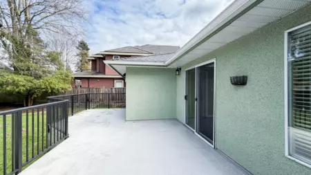 Aerial View of 8671 Mowbray Road, Richmond, BC