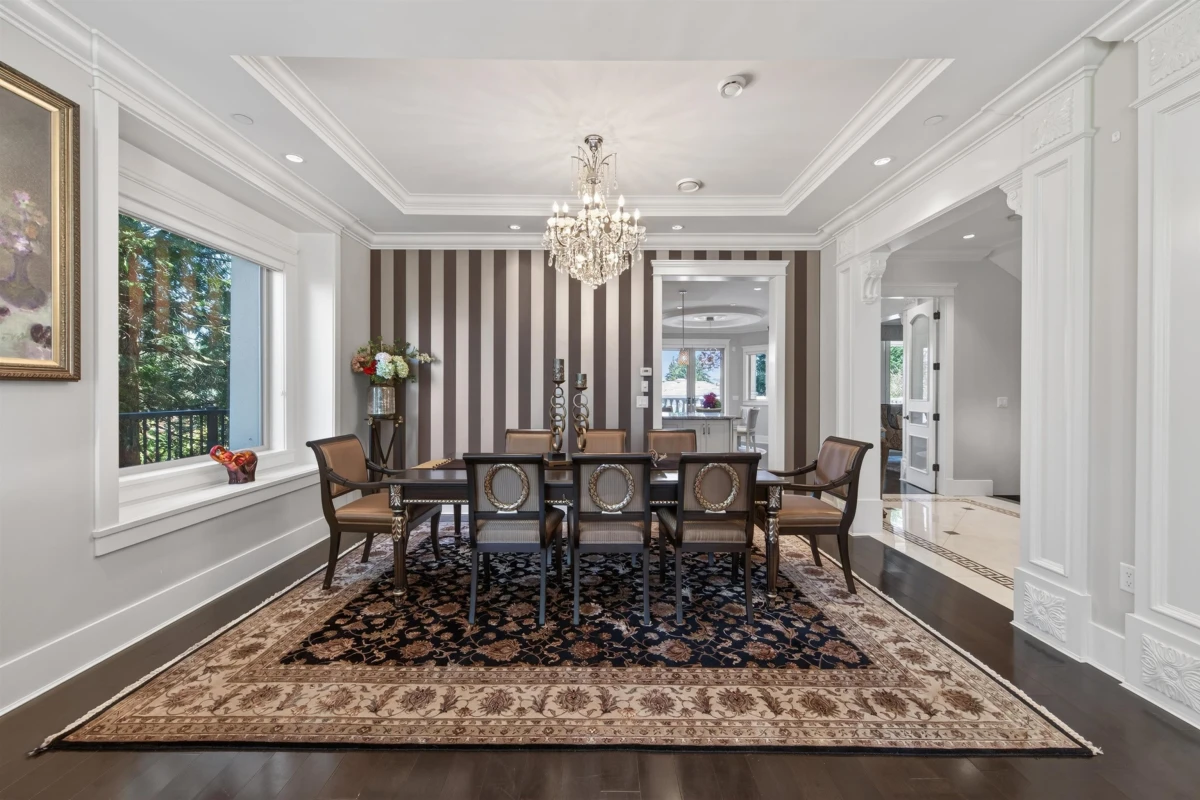 Dining Area Photo of 4810 Hudson Street, Vancouver, BC