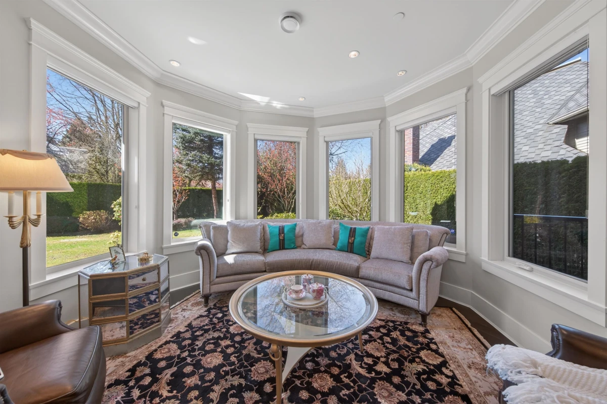Living Room Photo of 4810 Hudson Street, Vancouver, BC
