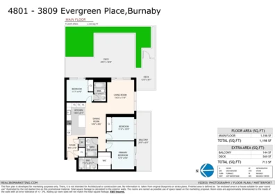 Outdoor Kitchen Photo of 4801 3809 Evergreen Place, Burnaby, BC