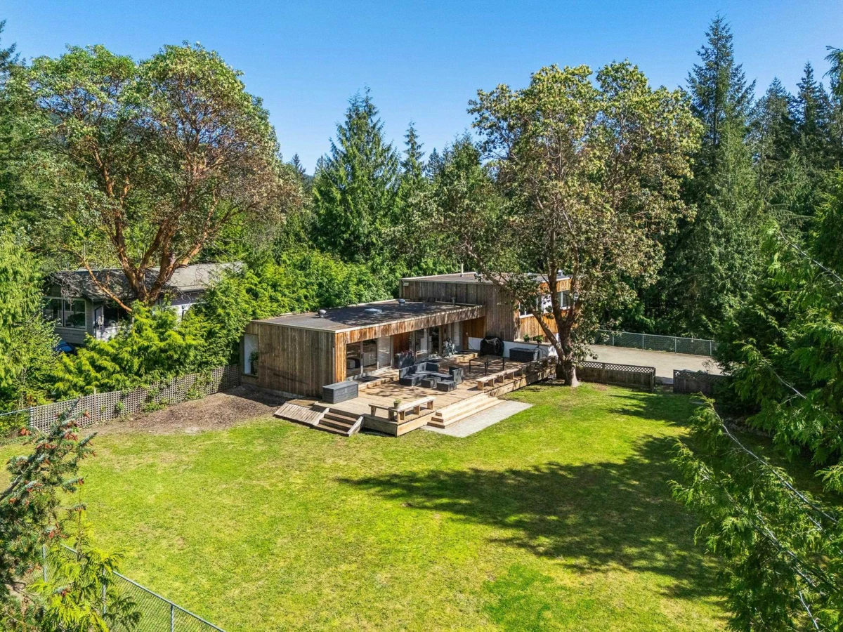 Exterior Rear Photo of 4697 Woodview Place, West Vancouver, BC