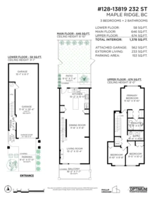 Aerial View of 128 13819 232 Street, Maple Ridge, BC