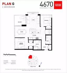 Hallway Photo of 3006 4670 Assembly Way, Burnaby, BC