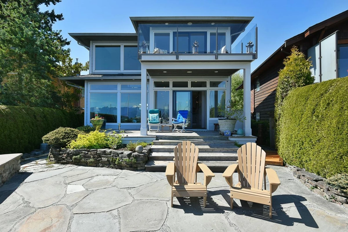 Exterior Rear Photo of 664 Bay Road, Gibsons, BC