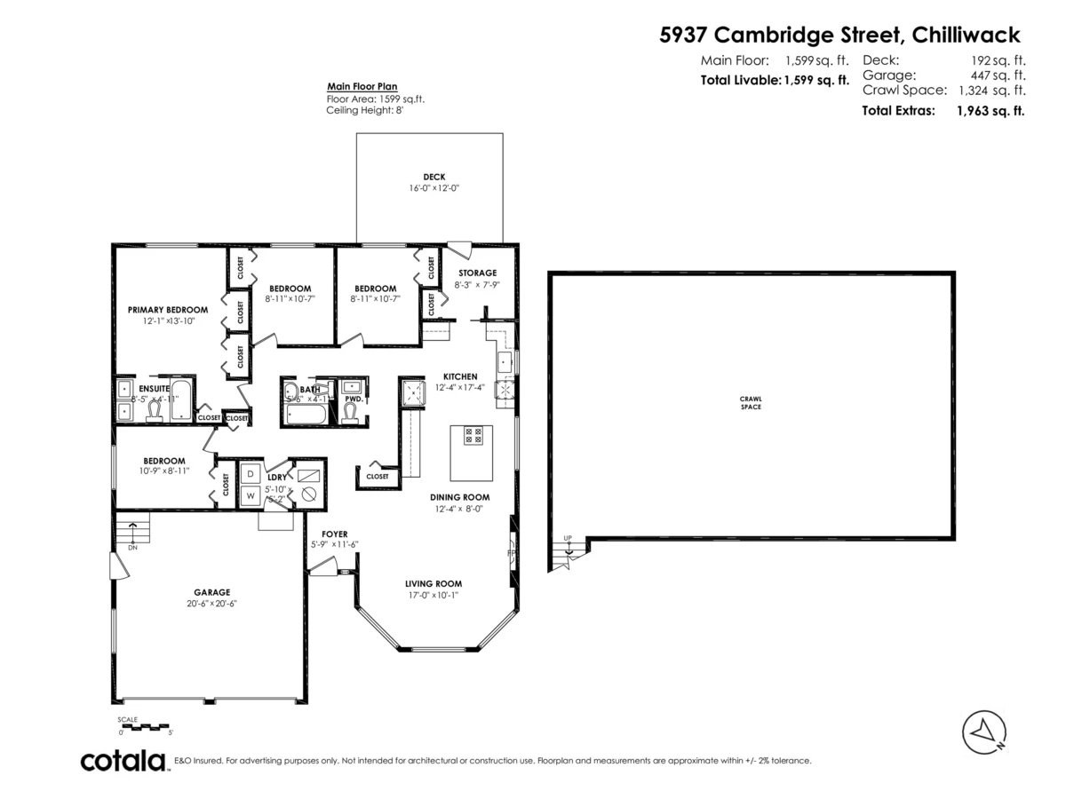 Exterior Rear Photo of 5937 Cambridge Street, Chilliwack, BC