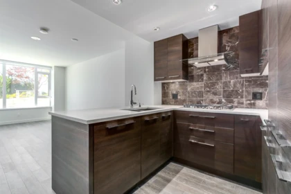 Kitchen Island Photo of 601 7468 Lansdowne Road, Richmond, BC