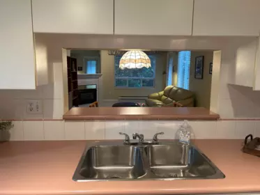 Kitchen Island Photo of 204 1533 Best Street, White Rock, BC