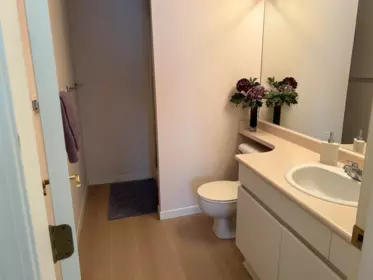 Powder Room Photo of 204 1533 Best Street, White Rock, BC