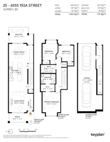 Aerial View of 25 6555 192a Street, Surrey, BC