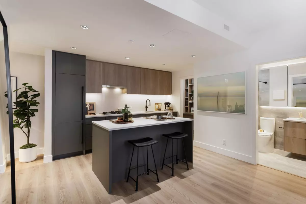 Exterior Rear Photo of 820 8633 River District Crossing, Vancouver, BC