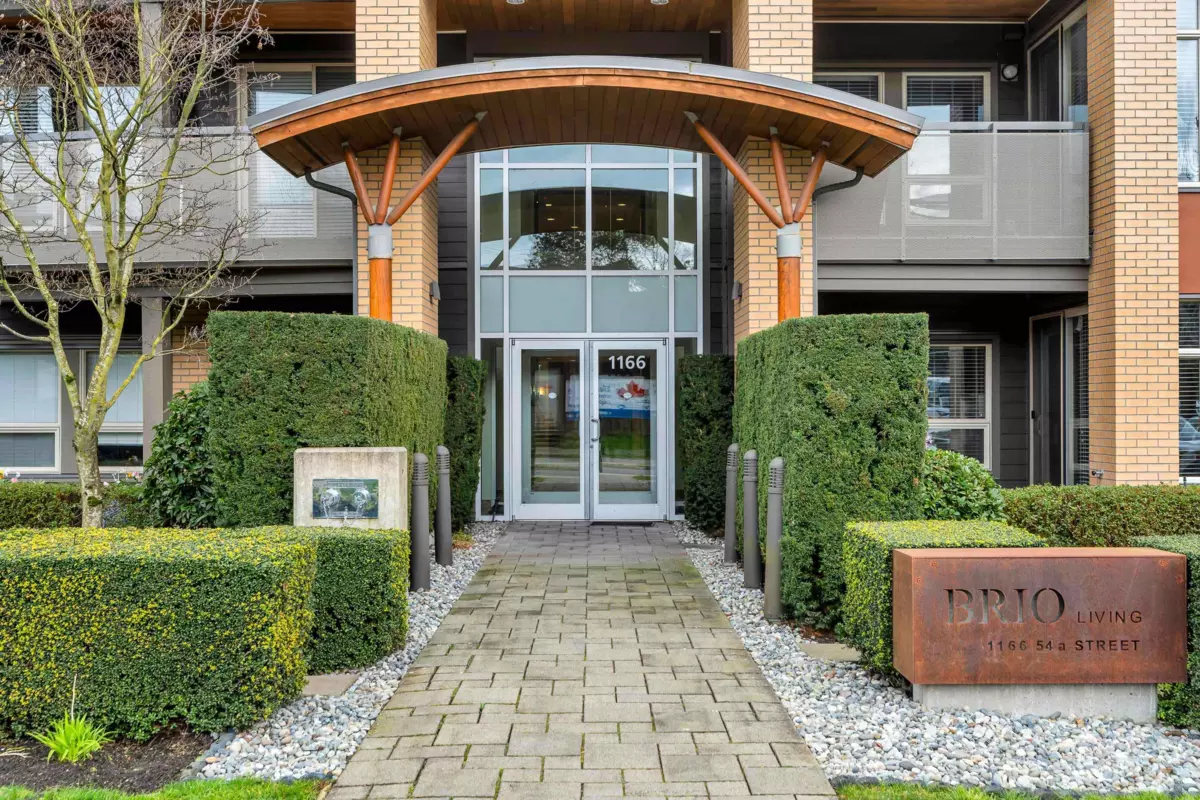 Exterior Rear Photo of 106 1166 54a Street, Delta, BC