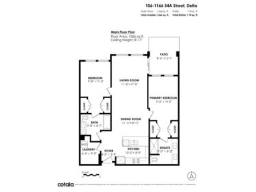 Aerial View of 106 1166 54a Street, Delta, BC