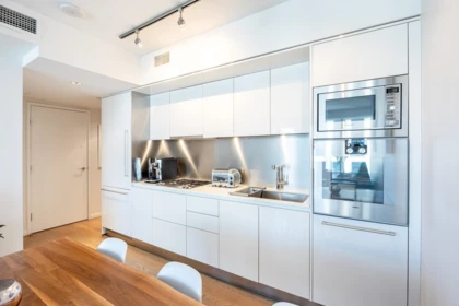 Kitchen Island Photo of 2901 1151 W Georgia Street, Vancouver, BC