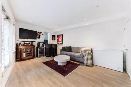 Aerial View of 1017 W 8th Avenue, Vancouver, BC