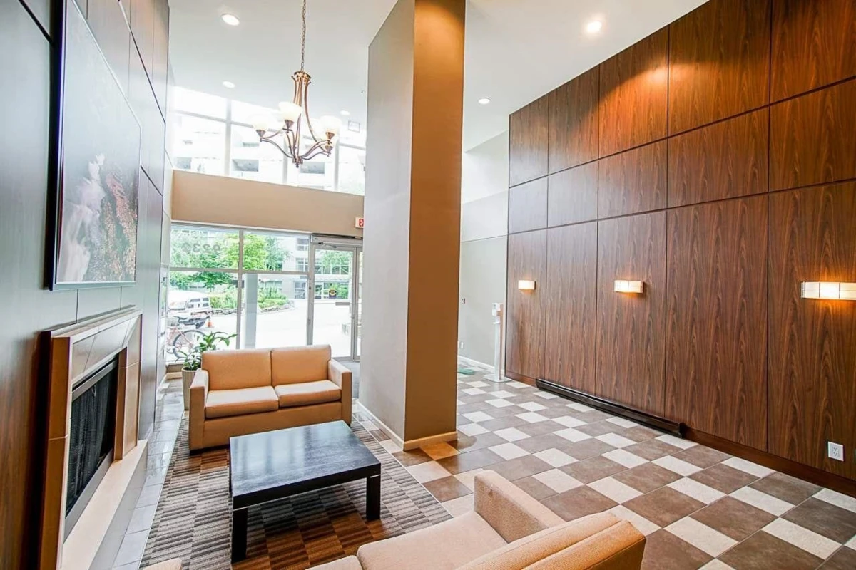 Living Room Photo of 210 9232 University Crescent, Burnaby, BC