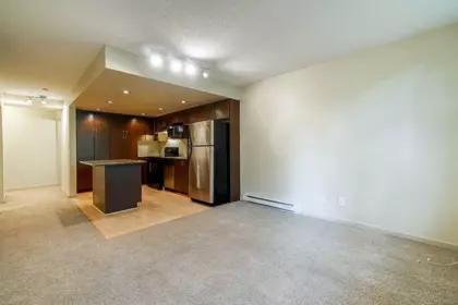 Kitchen Island Photo of 210 9232 University Crescent, Burnaby, BC