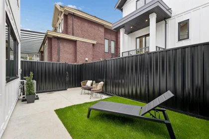 Backyard Photo of 1 3639 E 46th Avenue, Vancouver, BC