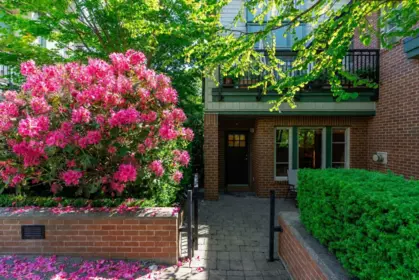 Aerial View of 6230 Logan Lane, Vancouver, BC
