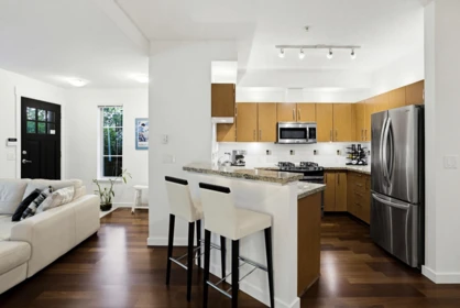 Kitchen Island Photo of 6230 Logan Lane, Vancouver, BC