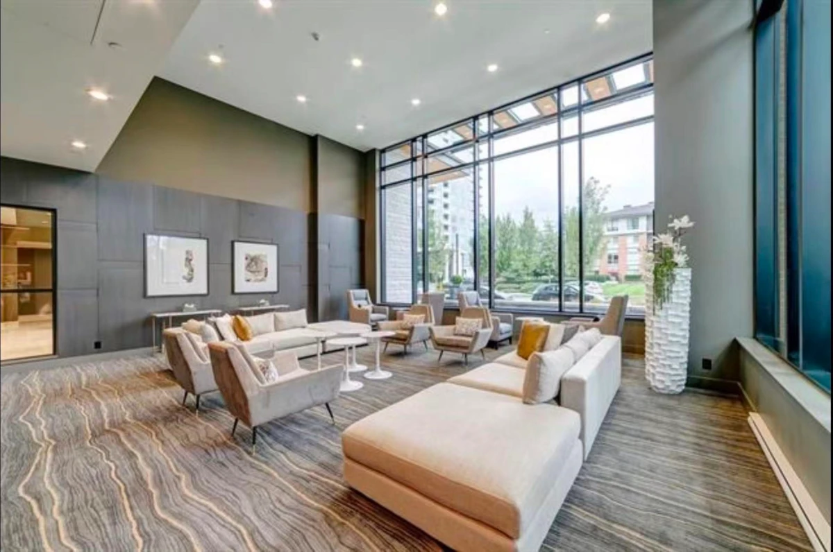 Living Room Photo of 2501 3100 Windsor Gate, Coquitlam, BC