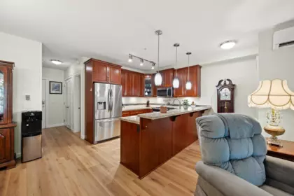 Kitchen Island Photo of B216 8218 207a Street, Langley, BC