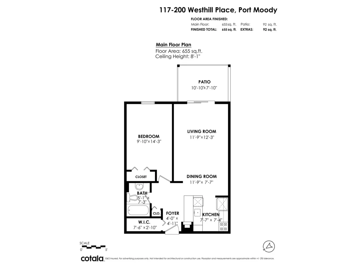 Living Room Photo of 117 200 Westhill Place, Port Moody, BC