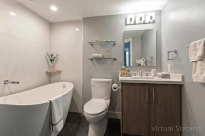 Guest Bathroom Photo of 1104 38 Leopold Place, New Westminster, BC