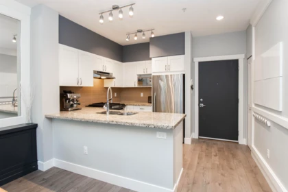 Powder Room Photo of 104 1111 E 27th Street, North Vancouver, BC