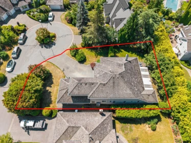 Aerial View of 2289 131a Street, Surrey, BC