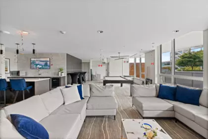 Basement Recreation Room Photo of 1406 118 Carrie Cates Court, North Vancouver, BC