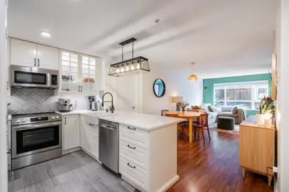 Kitchen Photo of 108 3148 St Johns Street, Port Moody, BC