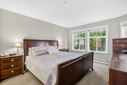 Primary Bedroom Photo of 103 11960 Harris Road, Pitt Meadows, BC