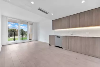 Kitchen Island Photo of 408 1471 Hunter Street, North Vancouver, BC